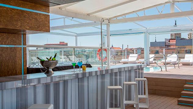 Terraza Room Mate Óscar, Madrid