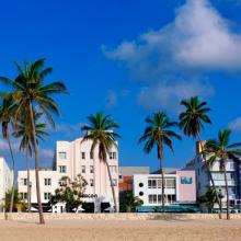Art Deco District, South Beach, Miami, Florida, EE UU