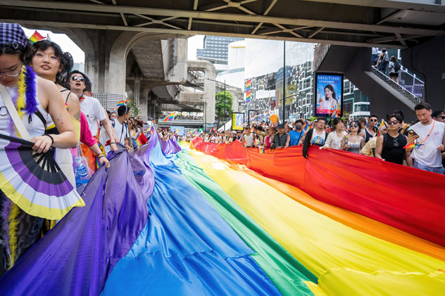 Dia del Orgullo en Bangkok. © Decha Photography / Shutterstock