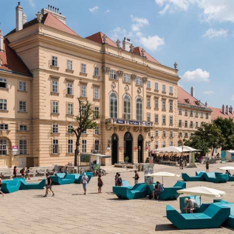 MuseumsQuartier, Viena, Austria
