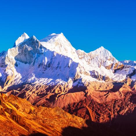Pico Huandoy, Parque Nacional Huascarán, cordillera Blanca, Perú