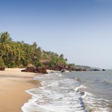 Playas del norte de Kerala, India