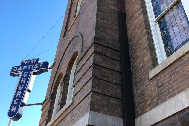 La 16th St Baptist Church, en Birmingham, es una parada importante de la Civil Rights Trail de la ciudad, sur de EE UU © Chelsey Kent / Shutterstock