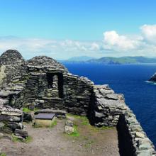 Skellig Michael es uno de los escenarios de la última película de Star Wars, Irlanda