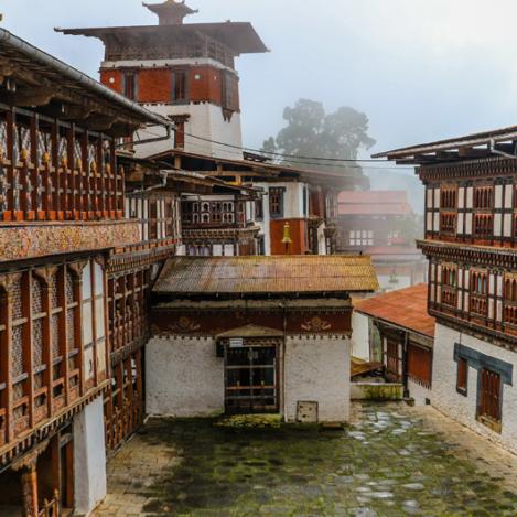 'Dzong' de Trongsa, Bután