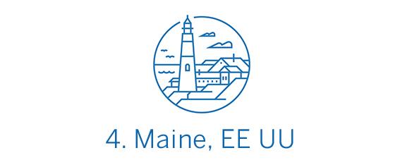Maine, región Top 4 Best in Travel 2020