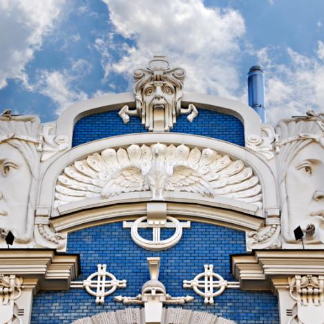 Arquitectura ‘art nouveau’ de Riga, Letonia