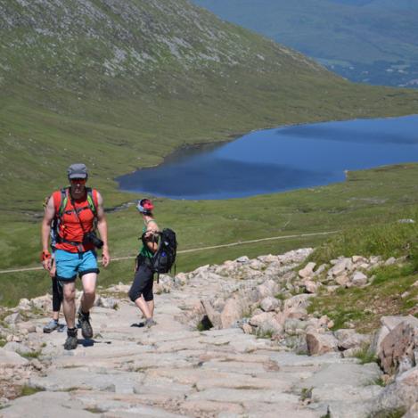 Escalada al Ben Nevis, Escocia