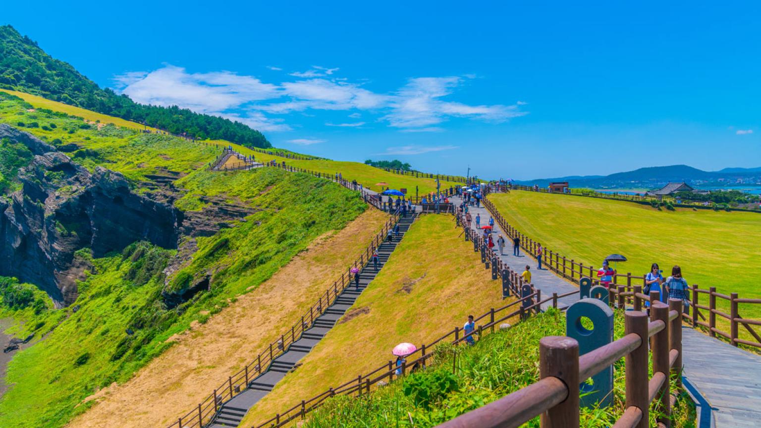 Sunrise Peak, Jeju-do.