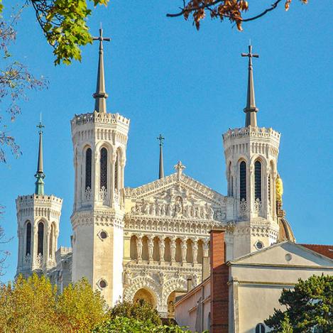 La imponente Basilique de Fourvière