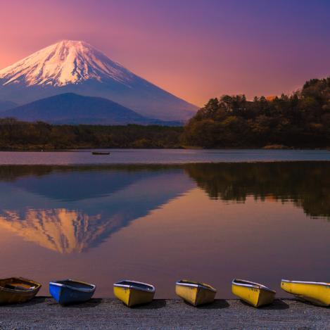 Monte Fuji, Japón