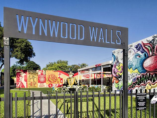 Miami arte urbano: entrada a Wynwood Walls