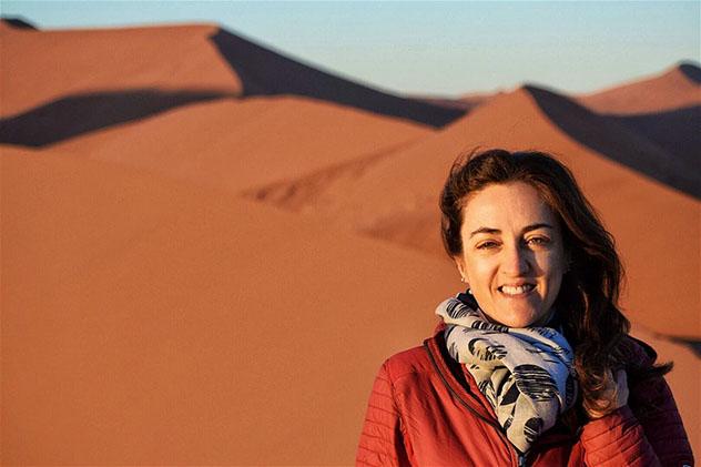 Claudia Tavani, 44 años, mujer viajera en solitario