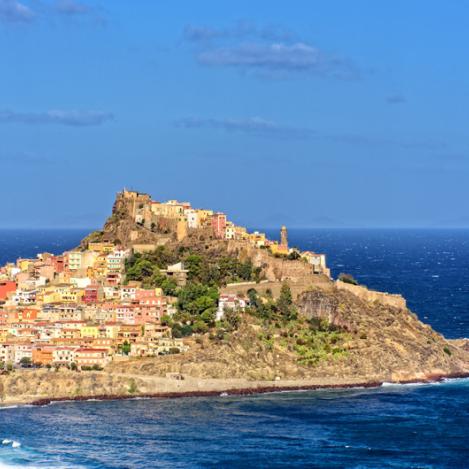 Pueblos cimeros, Castelsardo, Cerdeña, Italia