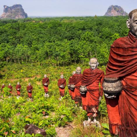 Cerca de Mawlamyine, Myanmar