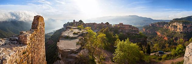 Catalunya meridonal: Siurana desde el castillo, Priorat