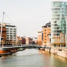 Vista sobre Temple Quay Bristol