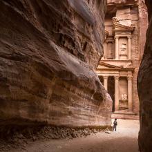 TEmplo de Al Khazneh, Petra, Jordania