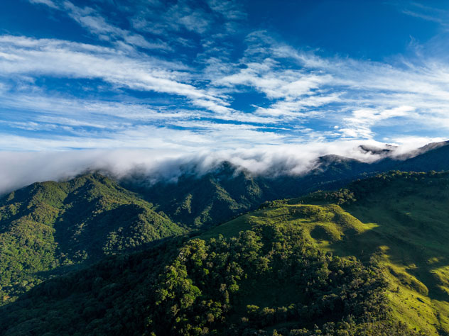 Vistas des del Parque Nacional del Volcán Barú