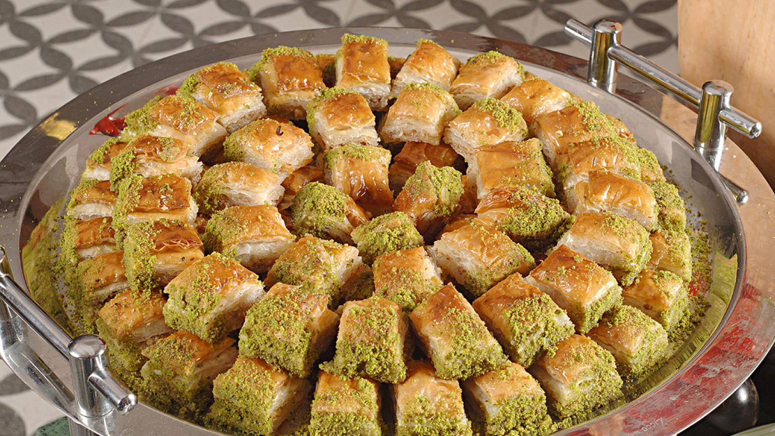 Gastronomía de Turquía: baklava