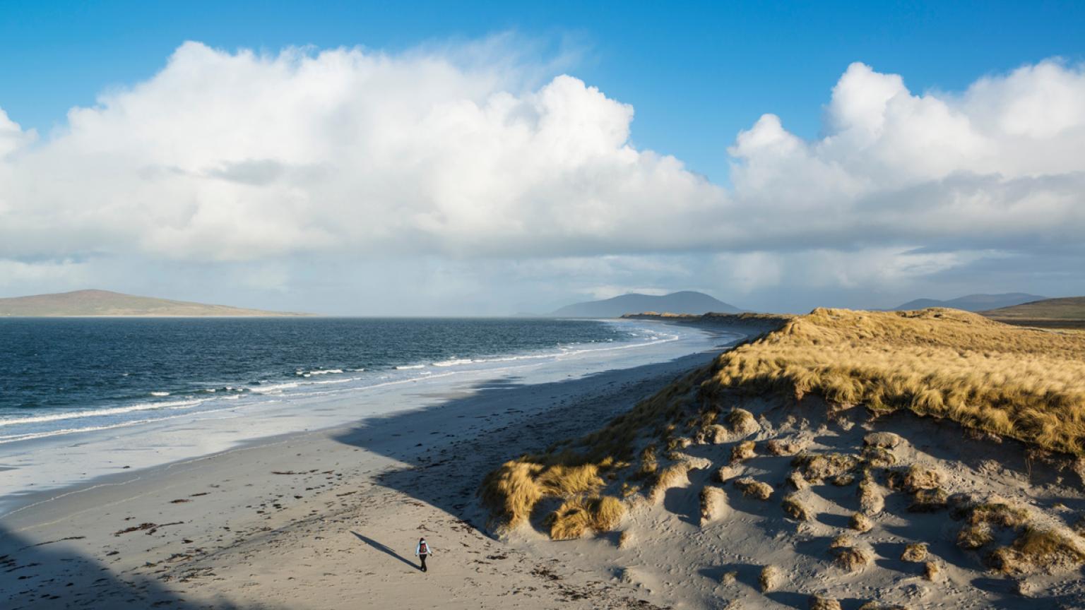 Playa Berneray, Escocia