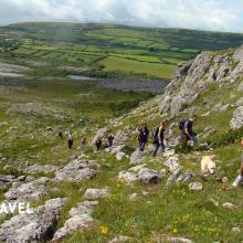 Turismo sostenible: senderismo en el Burren, Irlanda
