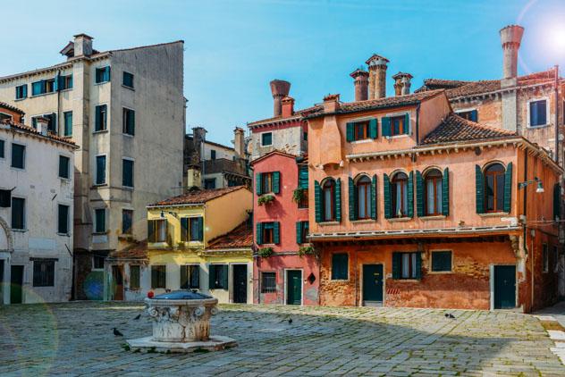 Campo della Magdalena, Venecia, Italia © Alexandre Rotenberg / Shutterstock