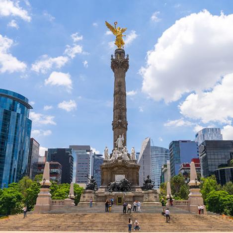 Ángel de la Independencia, Paseo de la Reforma, Ciudad de México, México