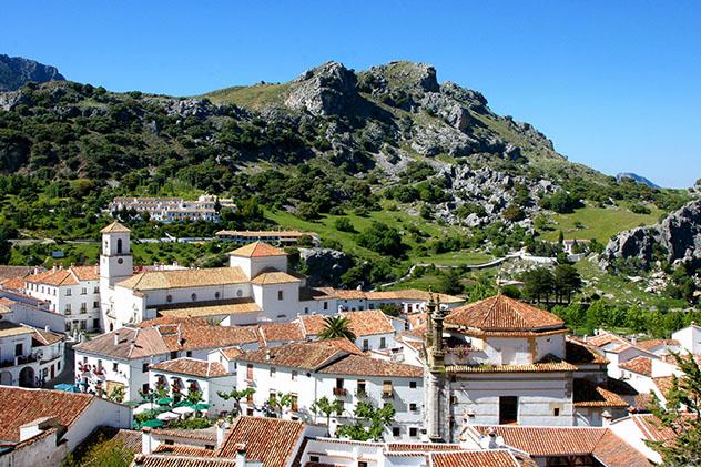 Grazalema, Cádiz, pueblo blanco de Andalucía, España