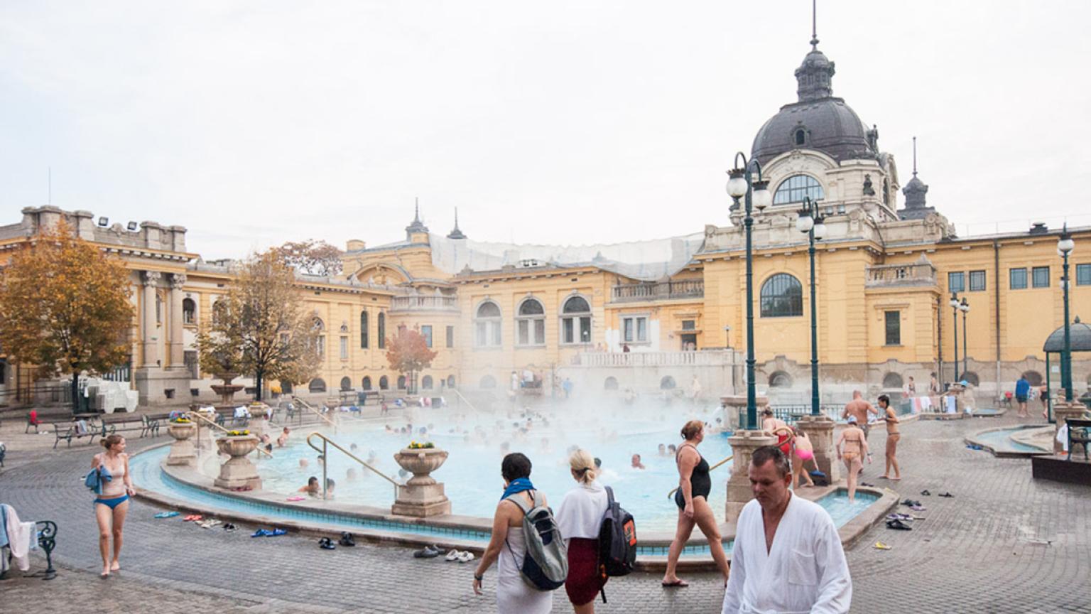 Baños Széchenyi Budapest, Hungría