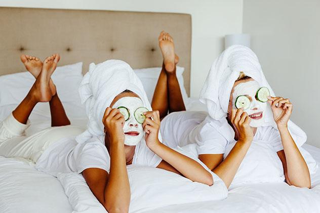 Tratamiento del cutis en un ‘spa’ en casa