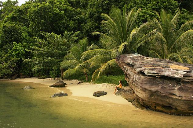 Playa Koh Thmei, Parque Nacional Ream, Camboya © Don Mammoser / Shuttersetock