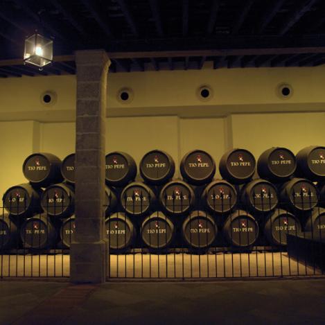 Fino, bodegas Jerez de la Frontera, Cádiz, Andalucía, España
