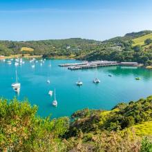 Bahía de la isla Waiheke, Nueva Zelanda