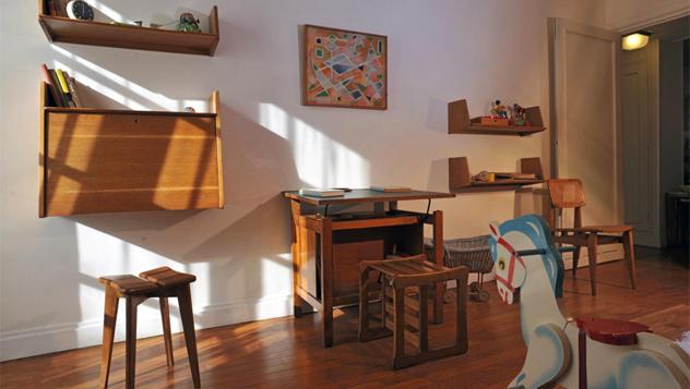 Appartement Témoin Perret, El Havre, Francia © Philippe Breard / www.unesco.lehavre.fr