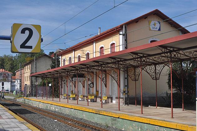Estación de tren de Cabezón de la Sal, Cantabria, España