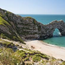 Durdle Door, England Coast Path, Inglaterra