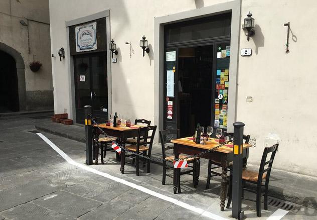  Osteria Tripperia Il magazzino, Piazza della Passera, Florencia, Italia © Osteria Tripperia Il magazzino