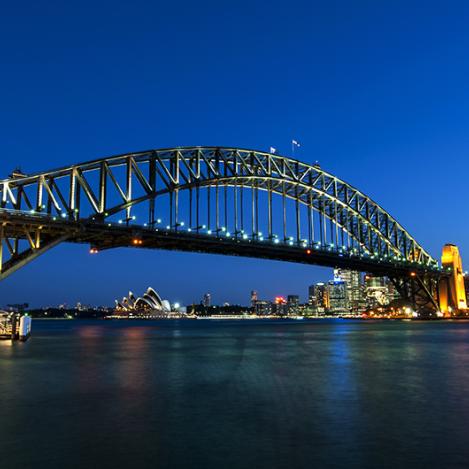Harbour Bridge, Sídney, Australia