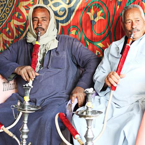 Los cafés egipcios, Egipto