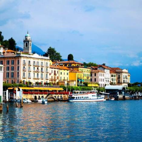 Lago di Como, Milán, Italia