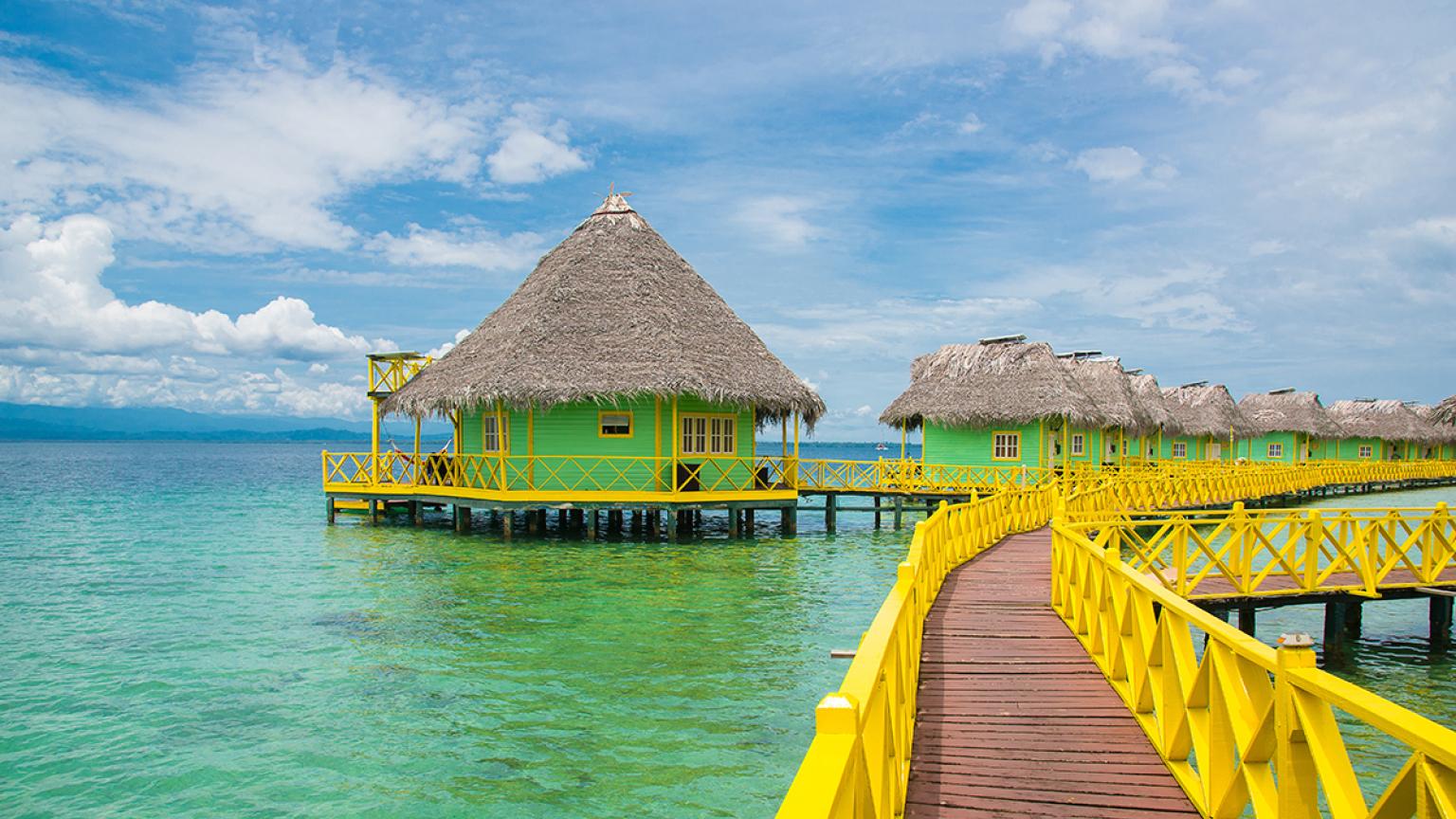 Archipiélago Bocas del Toro en Panama.