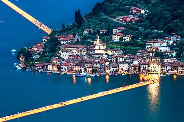 Islas de Europa: isla italiana de Monte Isola