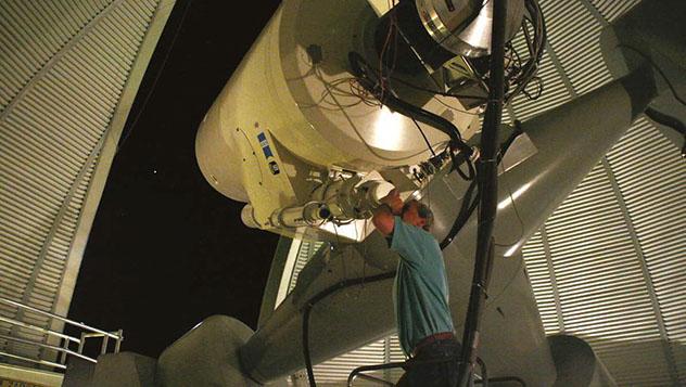 Astronomía en acción en España: Observatorio del Teide, Tenerife, Canarias, España