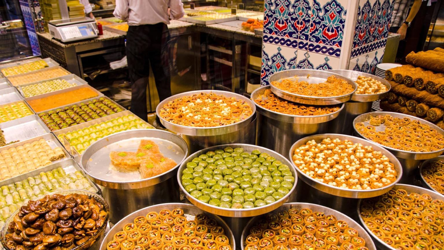 Gastronomía típica de Estambul, Turquía