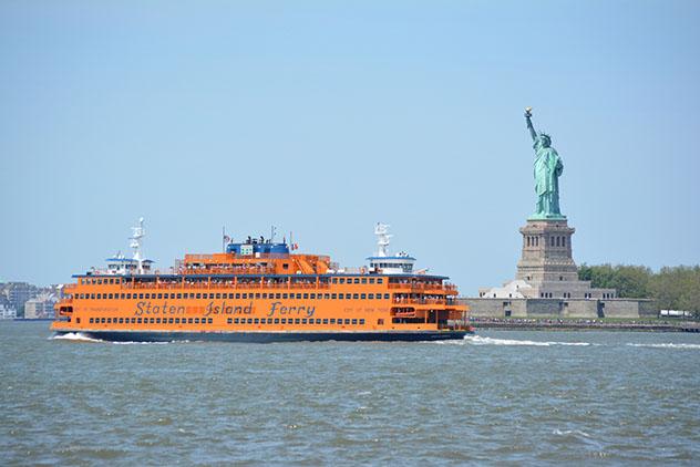 Ferri a Staten Island, Nueva York gratis