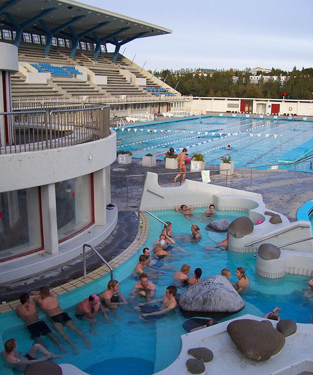 Reikiavik piscinas termales: Laugardalslaug