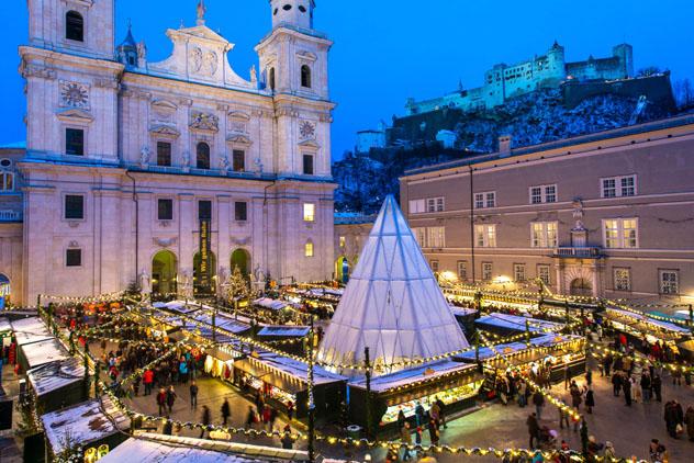 Mercado de Navidad, Salzburgo, Austria © Tourismus Salzburg / Foto: Breitegger Günter