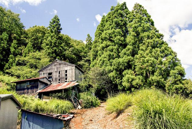 Una vieja granja en la ruta del Kumano Kodō, Península de Kii, Japón © Alon Adika / Shutterstock