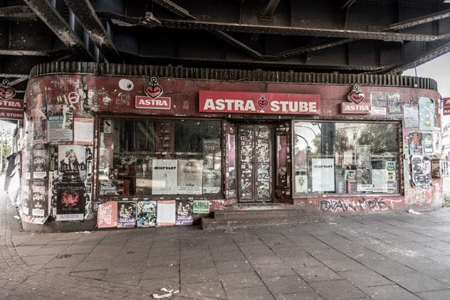 El sórdido local de conciertos Astra Stube, Hamburgo, Alemania © Stefan Laws / Getty Images